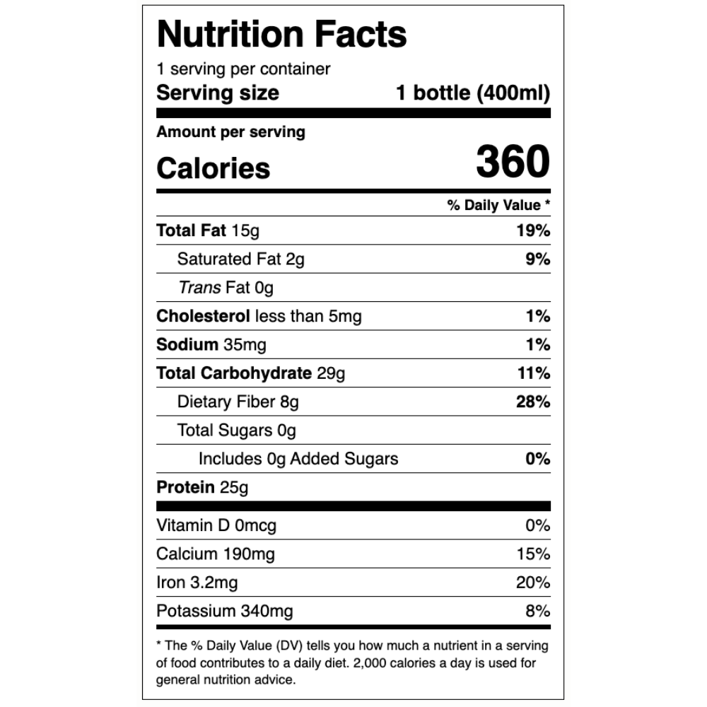 Nourish Bái - Creamy Almond Meal Shake (Case of 12)